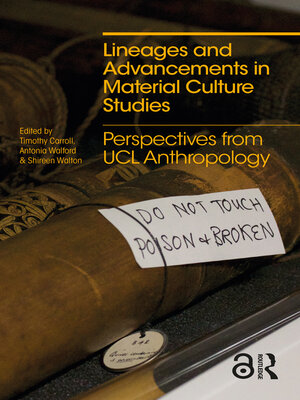 cover image of Lineages and Advancements in Material Culture Studies